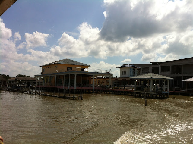 kukup boat ride; chalet resort