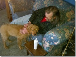 Tanner with dad