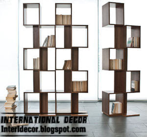 modern Italian bookshelf modular design, Italian shelves modular designs ideas