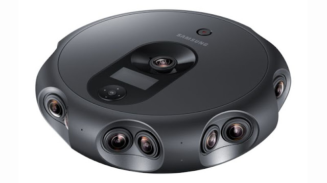 Kamera Samsung 360 Round Dengan 17 Lensa Diluncurkan, Focus Pada Konten Vr