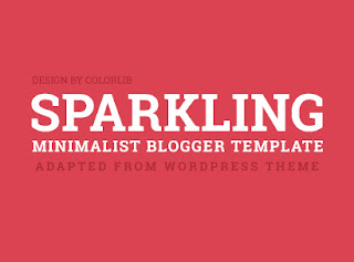 Sparkling Blogger Template