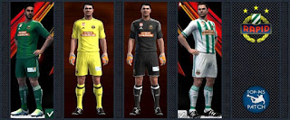 SK Rapid Wien Kit 2016-17 Pes 2013