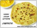  Healthy MilletsSiru Thaniyam Chapathi