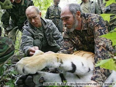 Cute Photo of Vladimir Putin with Animal Seen On  www.coolpicturegallery.us