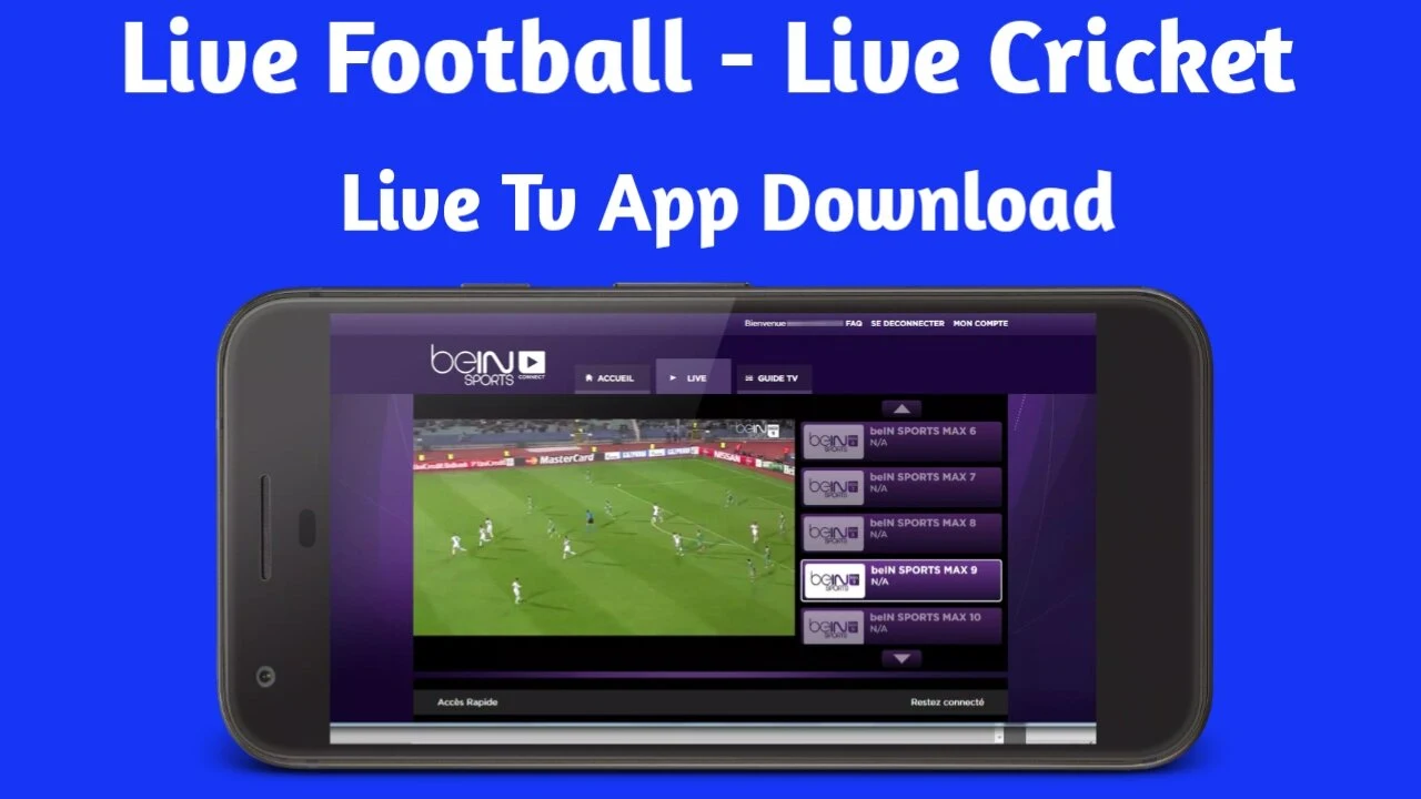 Live Football - Live Cricket - Live Tv App Download