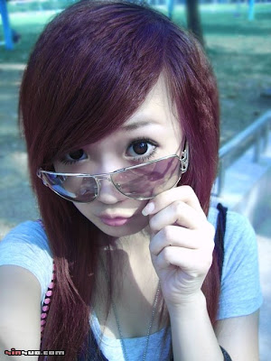 asian long hairstyles for girls. Hot Emo Girls Asian Fashion