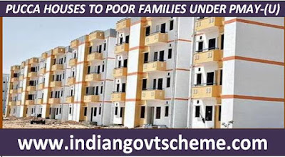 PUCCA HOUSES TO POOR FAMILIES