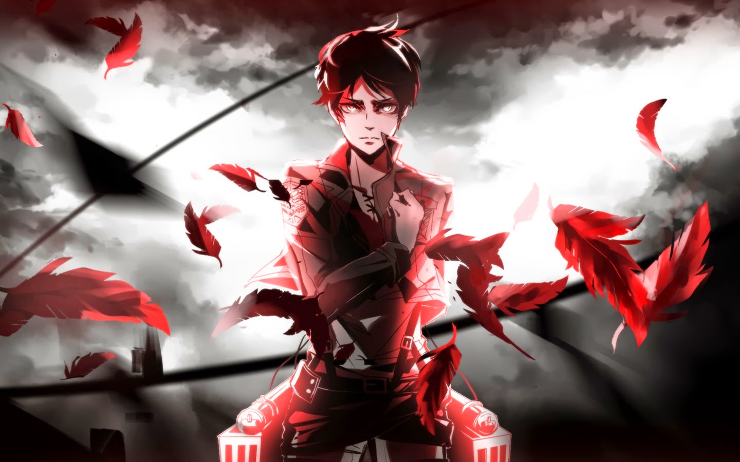Wallpaper Anime Shingeki No Kyojin (Attack on Titan ...
