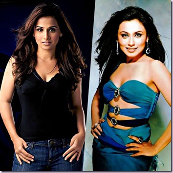 Rani Mukerjee ,Vidhya Balan