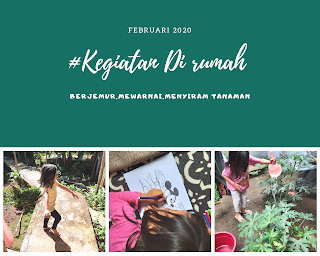 beberapa kegiatan anak selama di rumah.Dokpri