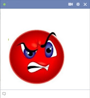 Facebook Angry Smiley Face