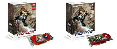 PowerColor ATI Radeon HD 4870 si HD 4850 video card