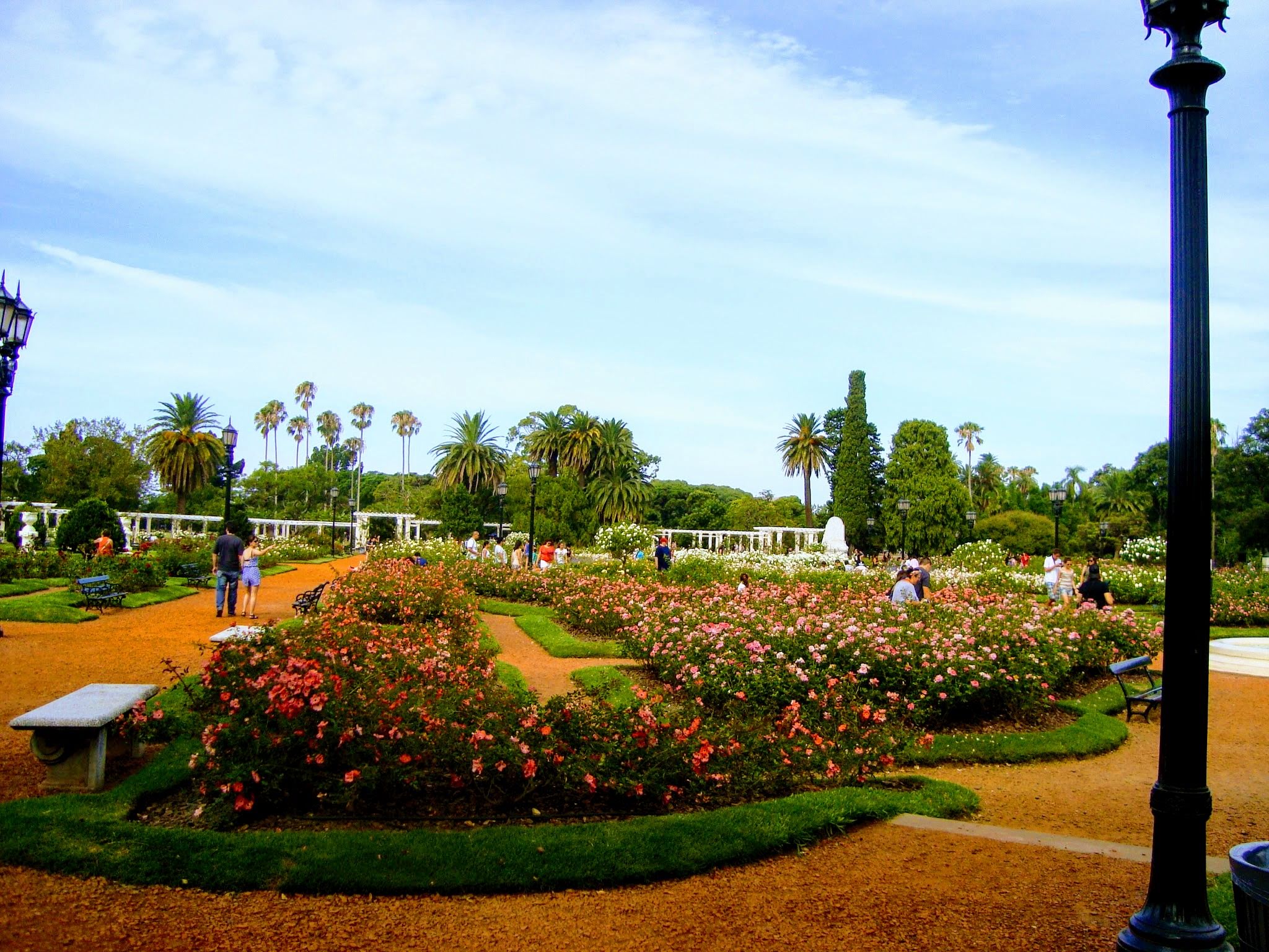 El Rosedal - um belo jardim de Buenos Aires