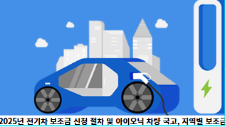 2025년-전기차-보조금-신청-절차-및-아이오닉-차량-국고,-지역별 -보조금 -썸네일
