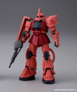 โมเดล MS-06S CHAR’s ZAKU II สีแดง เล็กที่สุดในโลก