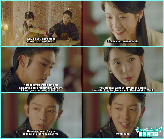  wang so told hae so don't think about other but only him - Scarlet Heart Ryeo - Episode 17 (Eng Sub)