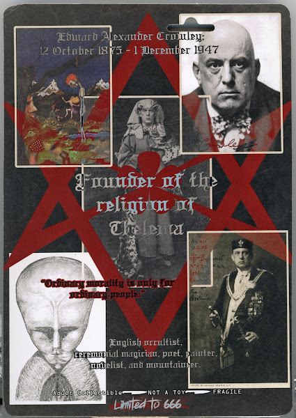 Aleister Crowley action figure