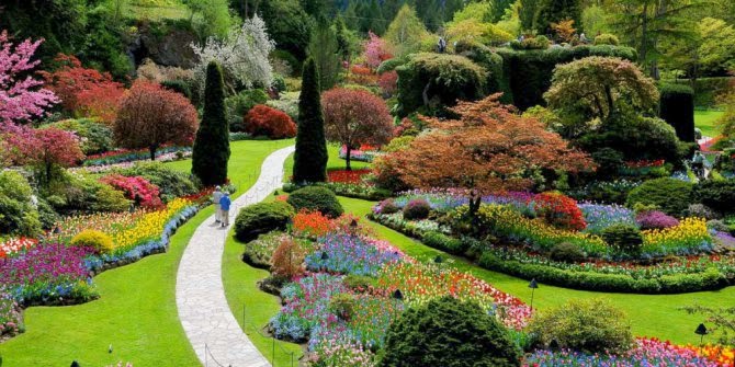 7 Taman  Bunga paling  Indah  dan paling  Cantik di  Dunia 
