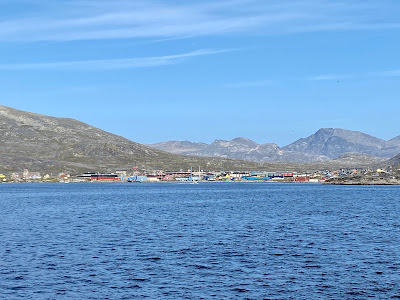 View of Nanortalik Greenland