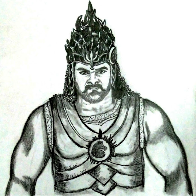 PENCIL DRAWING - Baahubali 2