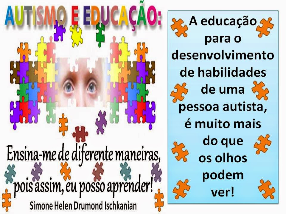 EDUCAÇÃO E AUTISMO