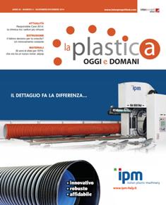 La Plastica Oggi e Domani 2014-04 - Novembre & Dicembre 2014 | CBR 96 dpi | Mensile | Professionisti | Materie Plastiche
La Plastica Oggi e Domani è la rivista dedicata al settore materie plastiche che fornisce un’informazione esaustiva sulle nuove tecnologie, i materiali e le applicazioni.