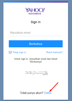 Cara Membuat Email Yahoo Atau Yahoo Mail Terbaru