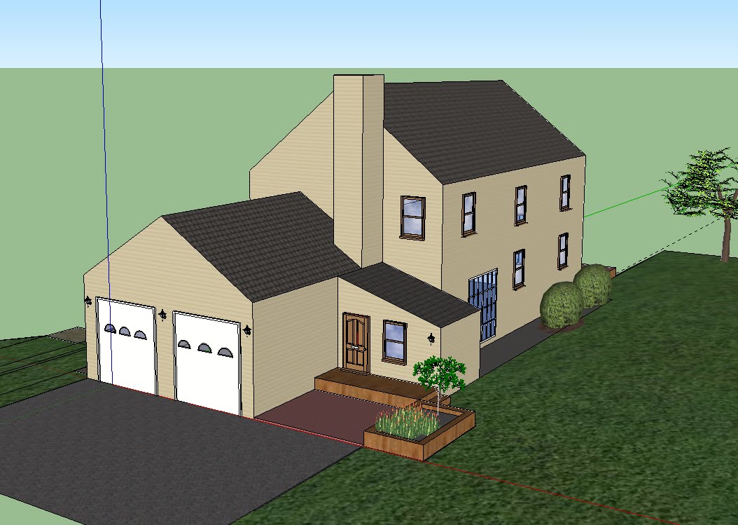 Architecture Update on SketchUp House