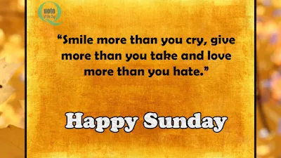 Happy Sunday Quotes Images