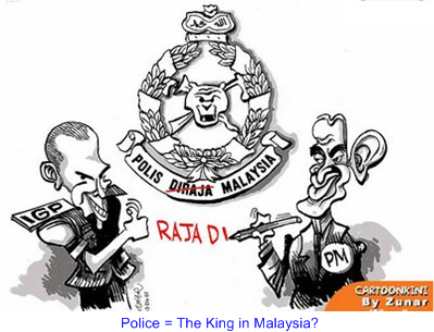 Police Malaysia is the King