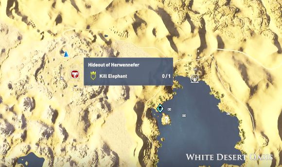 Find And Defeat War Elephants In Assassins Creed Origins