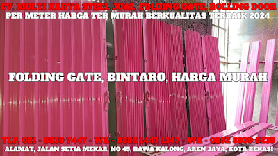 GAMBAR, DAFTAR, HARGA, FOLDING GATE, PER METER, MURAH, BINTARO, 2024