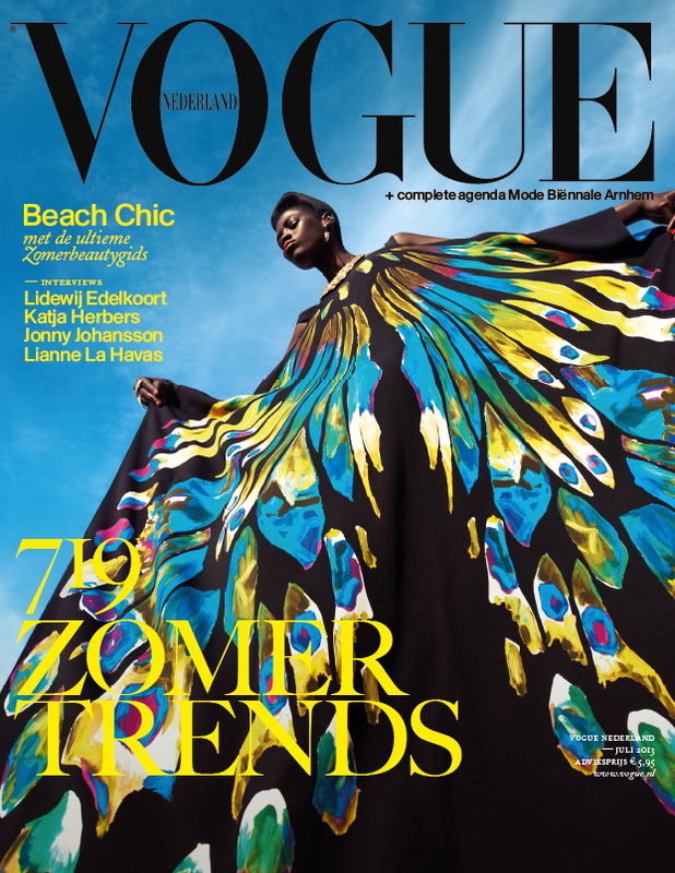 Vogue Netherlands July 2013 — Kinee Diouf by Ishi 