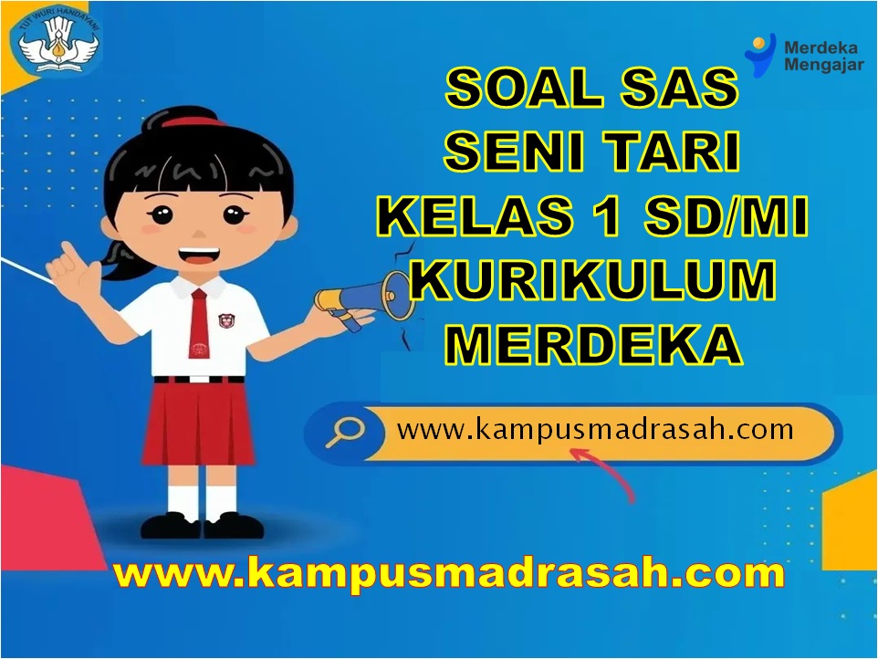 Soal SAS Seni Tari Kelas 1