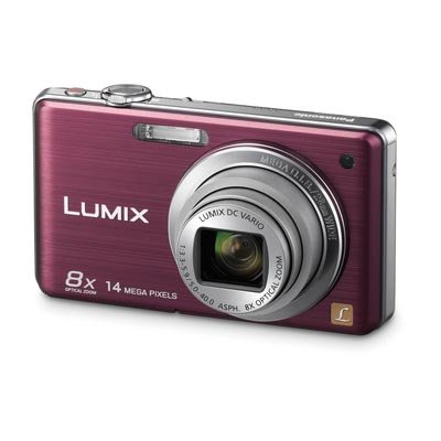 Panasonic Lumix DMC-FH20 14.1 MP Digital Camera with 8x Optical Image Stabilized Zoom and 2.7-Inch LCD (Violet)