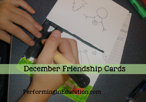 December Friendship Cards
