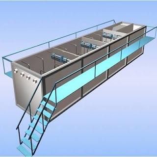 MBBR sewage treatment plant 