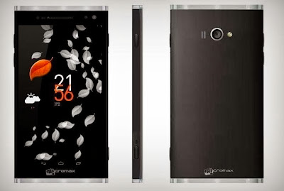 Micromax Canvas A350 (rendered image only)