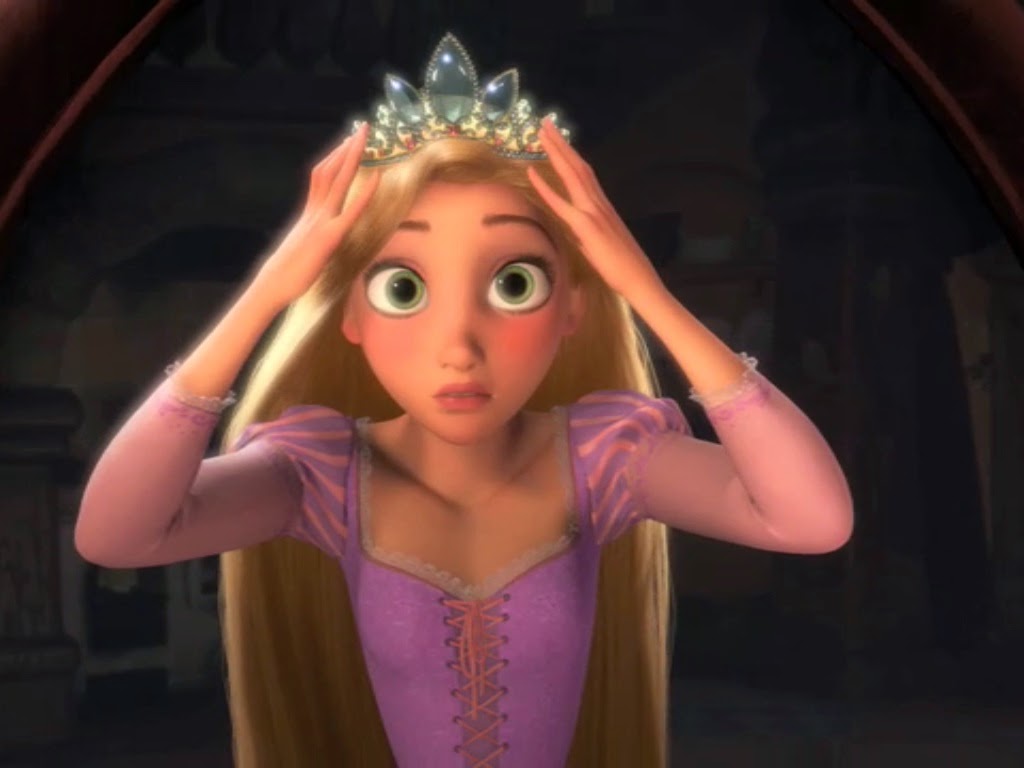 Gambar Kartun Putri Rapunzel