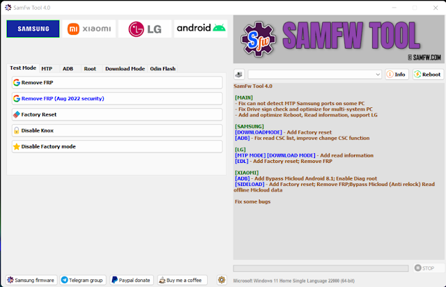 SamFw Tool V4.0 2023 Latest Version Download