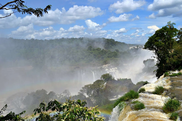 Brésil, Argentine, chutes d'iguaçu, iguazu, cascades