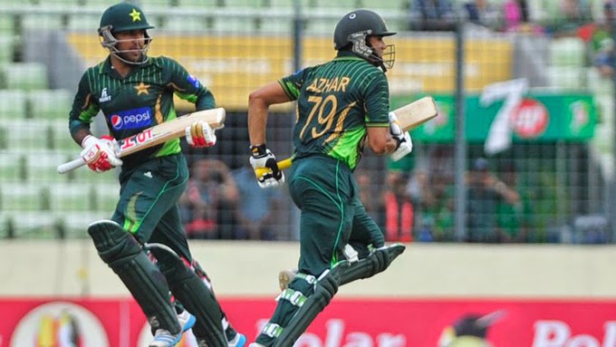 Pakistan bat against Bangladesh