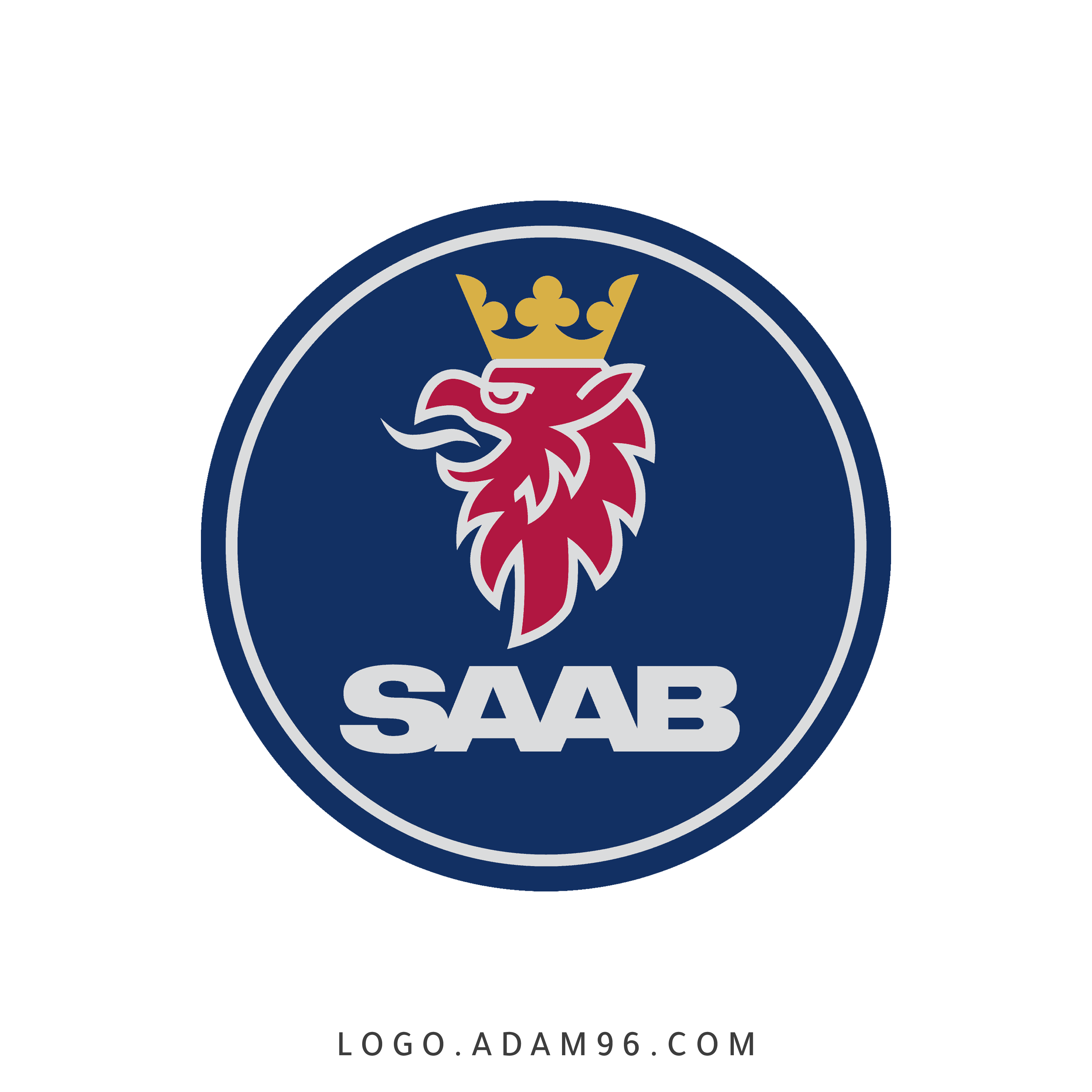 تحميل شعار شركة ساب للسيارات Logo Saab PNG