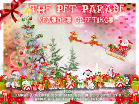 The Pet Parade Christmas banner