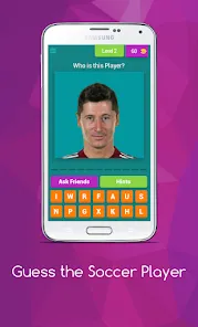 App Guess the Soccer Player Trivia