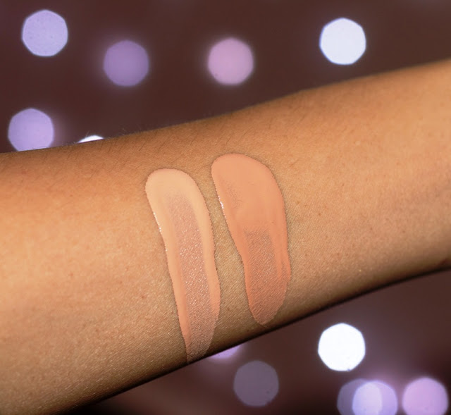 Wet n wild Photo Focus Foundation Swatches forNC 35 NC 37 NC 40 NC42  NC 44 NC 45 skin tone