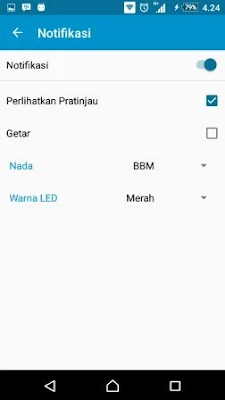 Merubah Atau Mengganti Nada BBM di Android Sesuka Hati