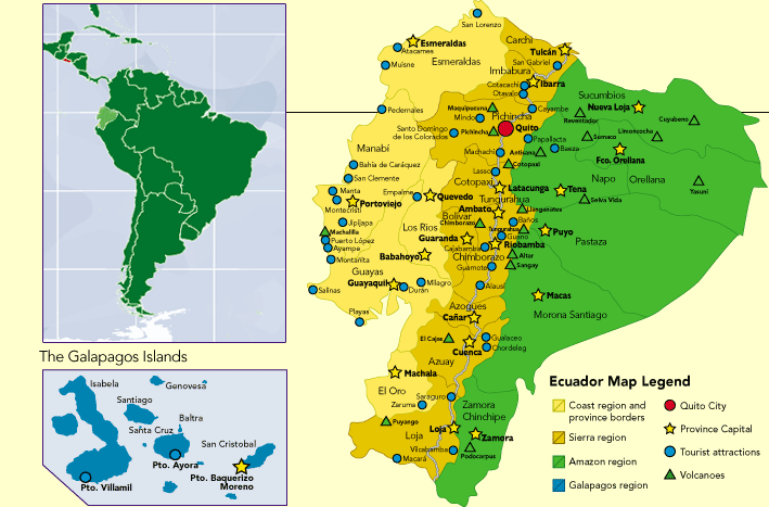 Espacios Turísticos Mundiales America del Sur