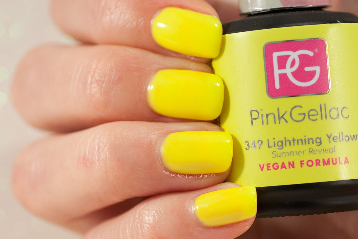 Pink Gellac Summer Revival Collection - 349 Lightning yellow