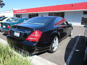 2007 Mercedes S65 AMG after bumper repairs at Almost Everything Auto Body.